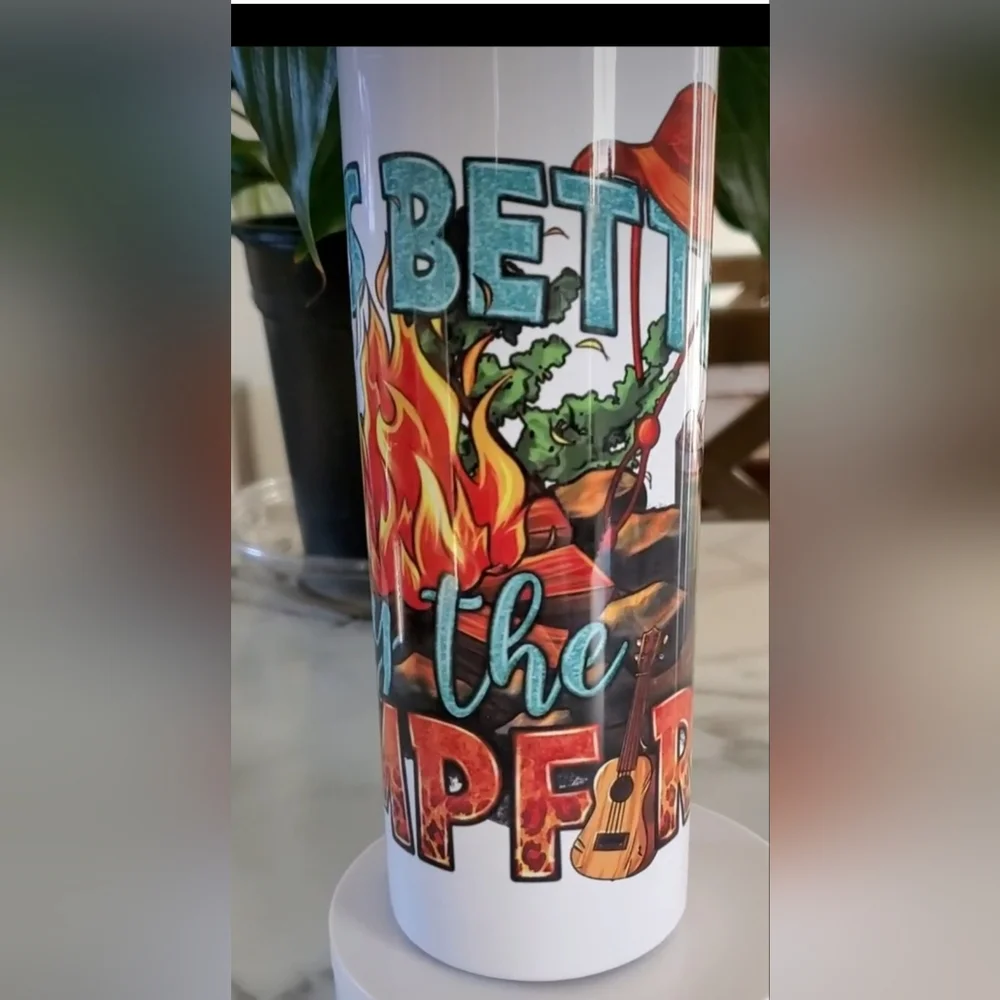 Life is Better by the Campfire 20oz Tumbler 🎉sale